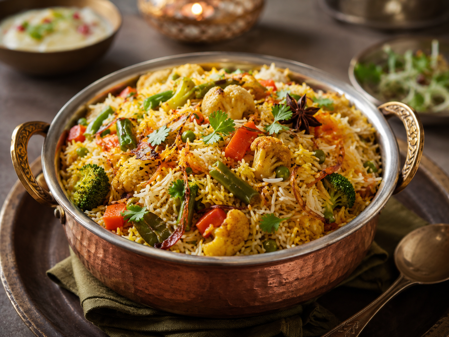 Sattvam Vegetable Biryani